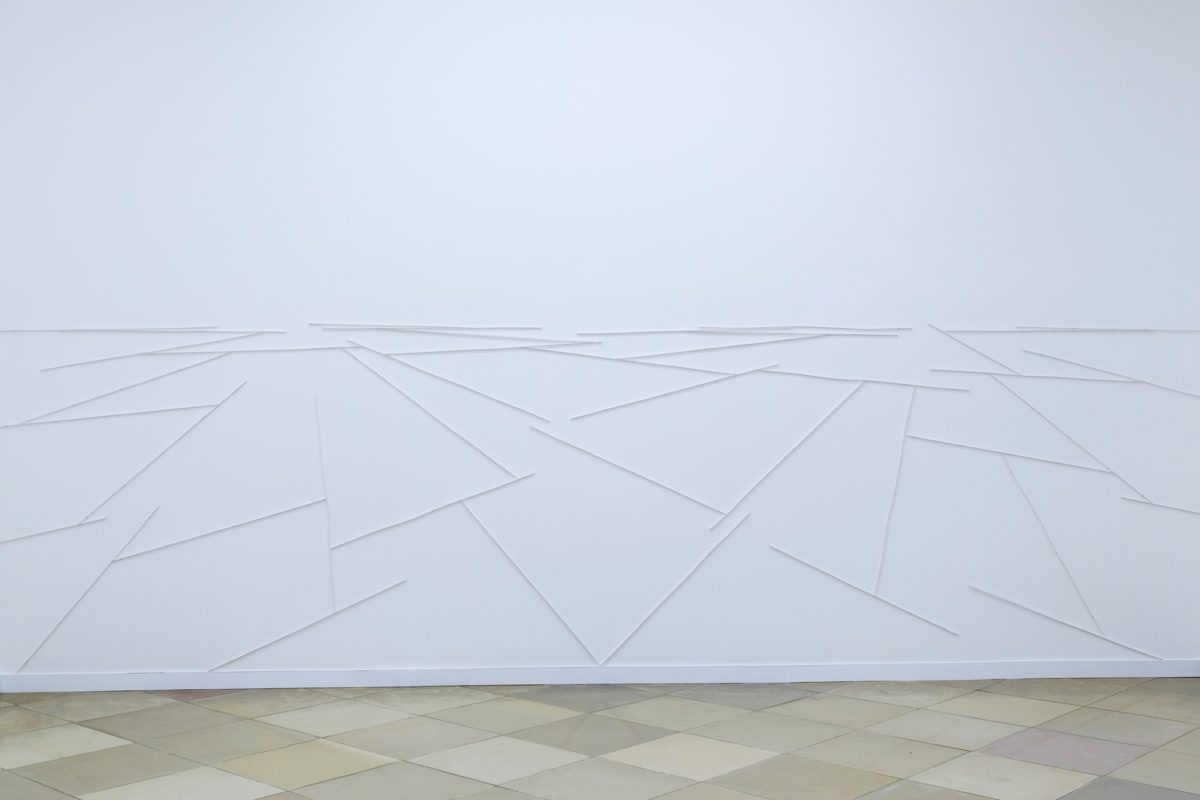 Ausstellungsansicht, DaZwischenRaum, Franz Riedl, artmark galerie, Wien 2020.